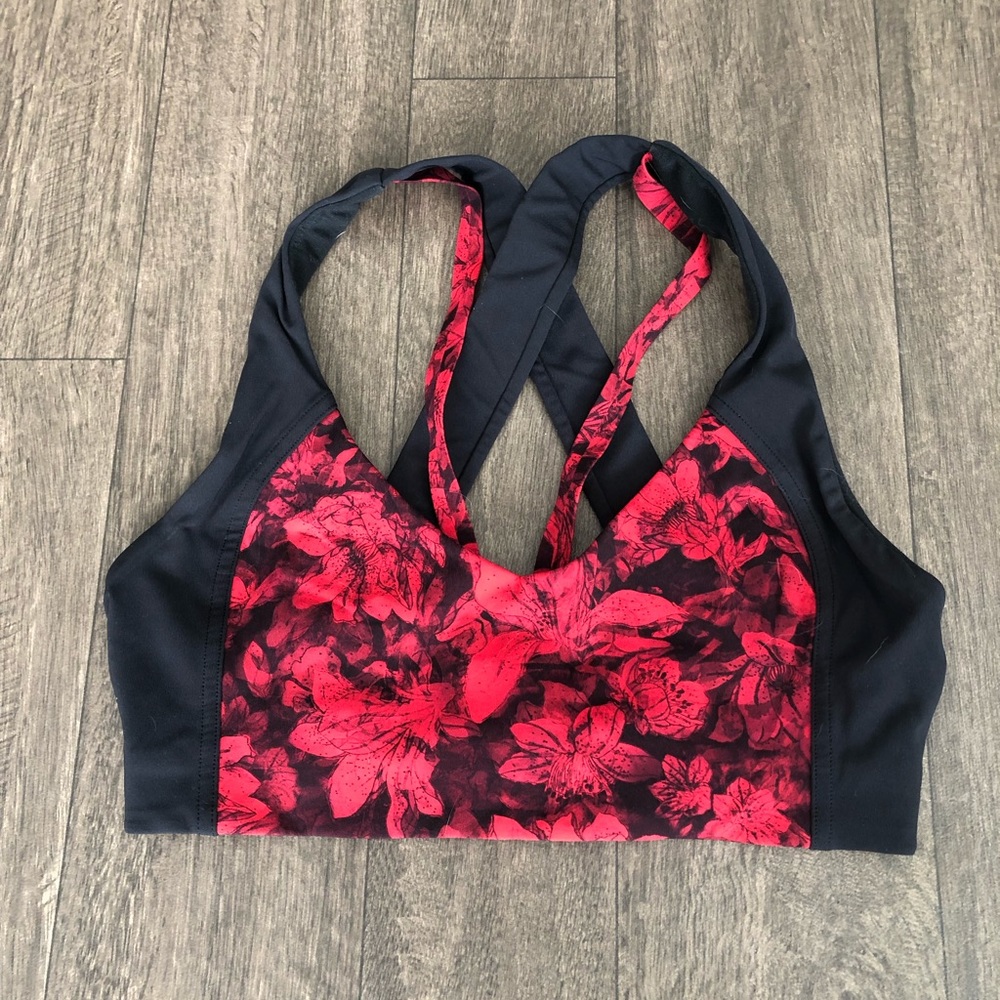 Lululemon Floral Sports Bra